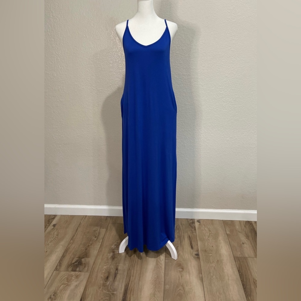 NWOT Maxi Dress in Royal Blue